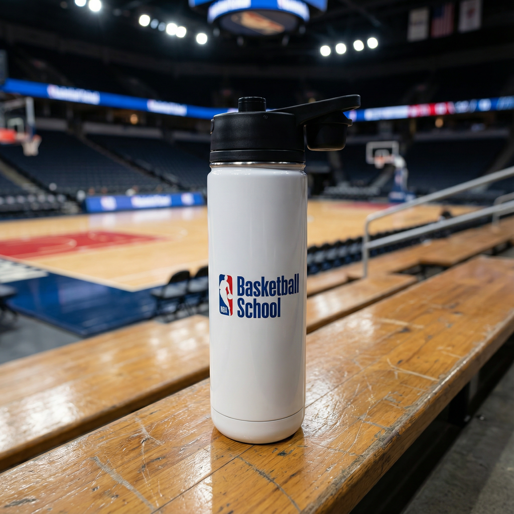 Squeeze de Alumínio NBA Basketball School 750 ml
